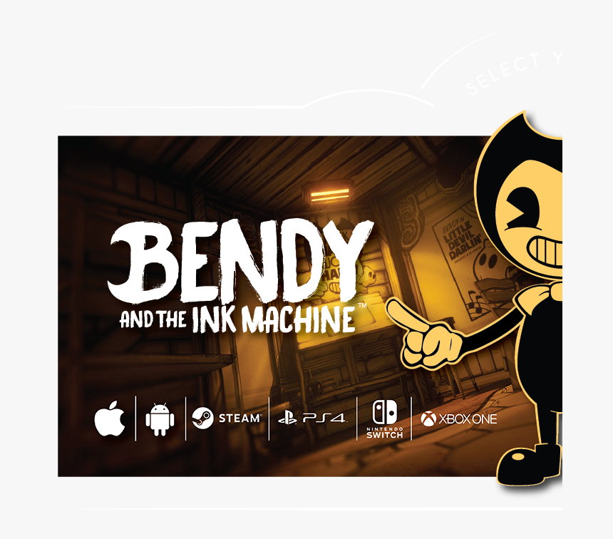 Bendy And The Ink Machine - Joey Drew Studios Games, HD Png Download, Free Download