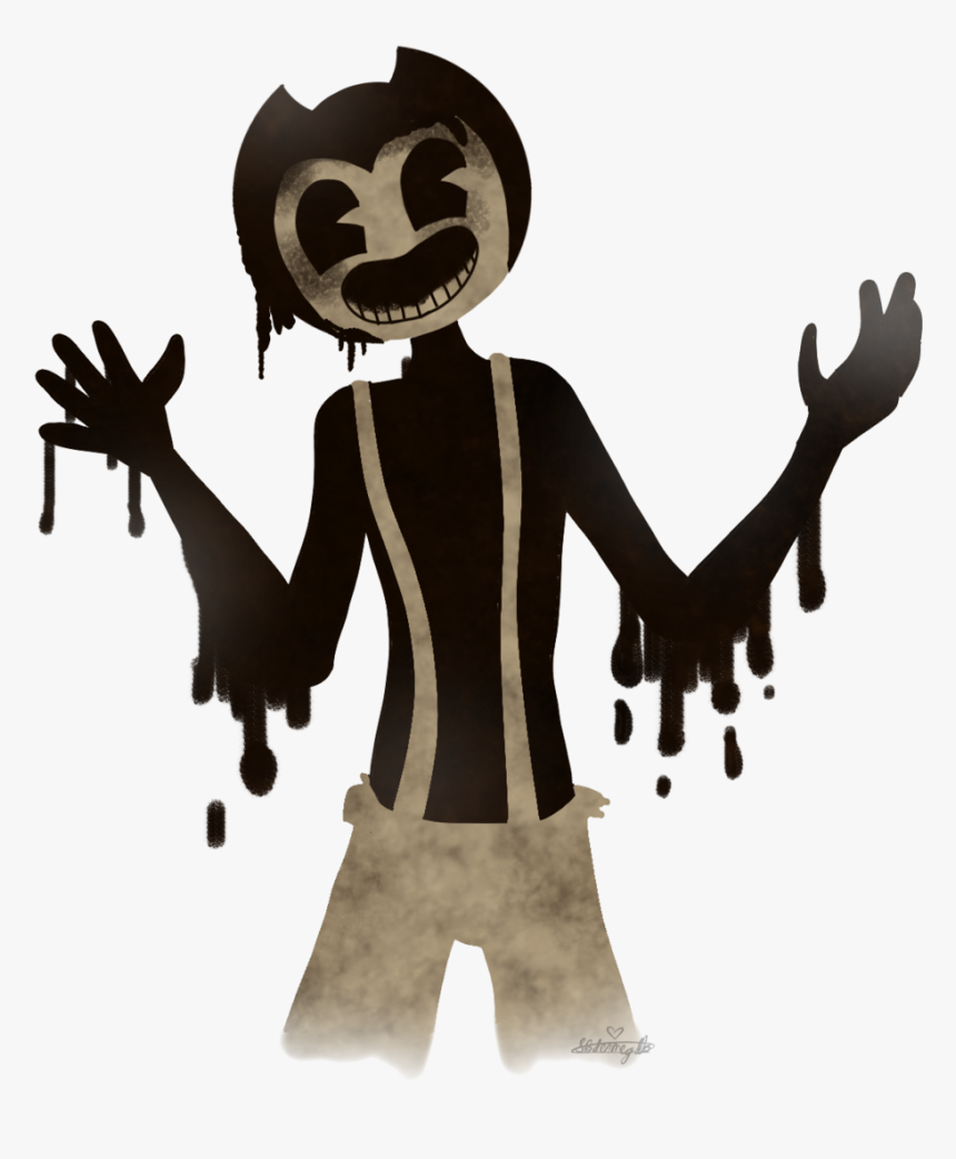 Draw Bendy And The Ink Machine Bendy Clipart , Png - Bendy And The Ink Machine Drawings, Transparent Png, Free Download