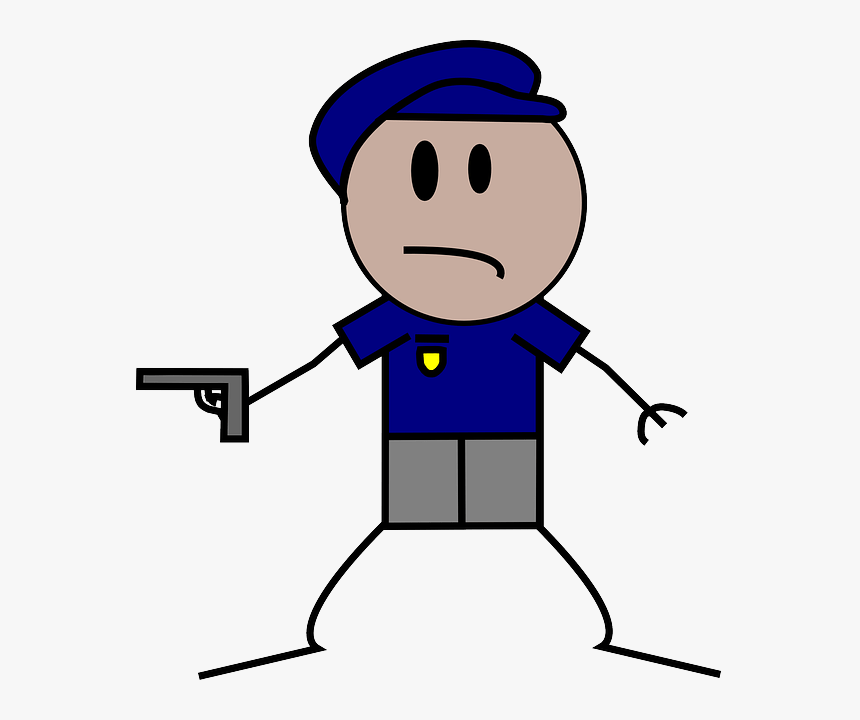 Police Polish Why The - Police Stick Figure, HD Png Download, Free Download