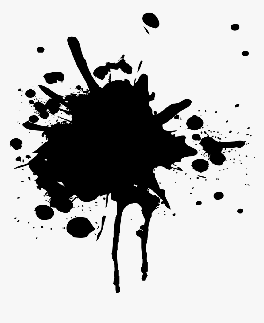 Ink Splat Png - Bendy And The Ink Machine Ink Splat, Transparent Png, Free Download