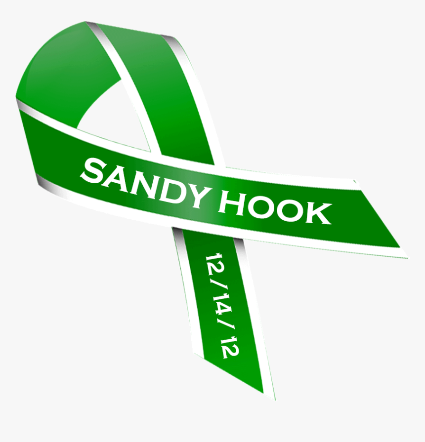 Sandy Hook Gold Ribbon Night Sky Background - Sign, HD Png Download, Free Download