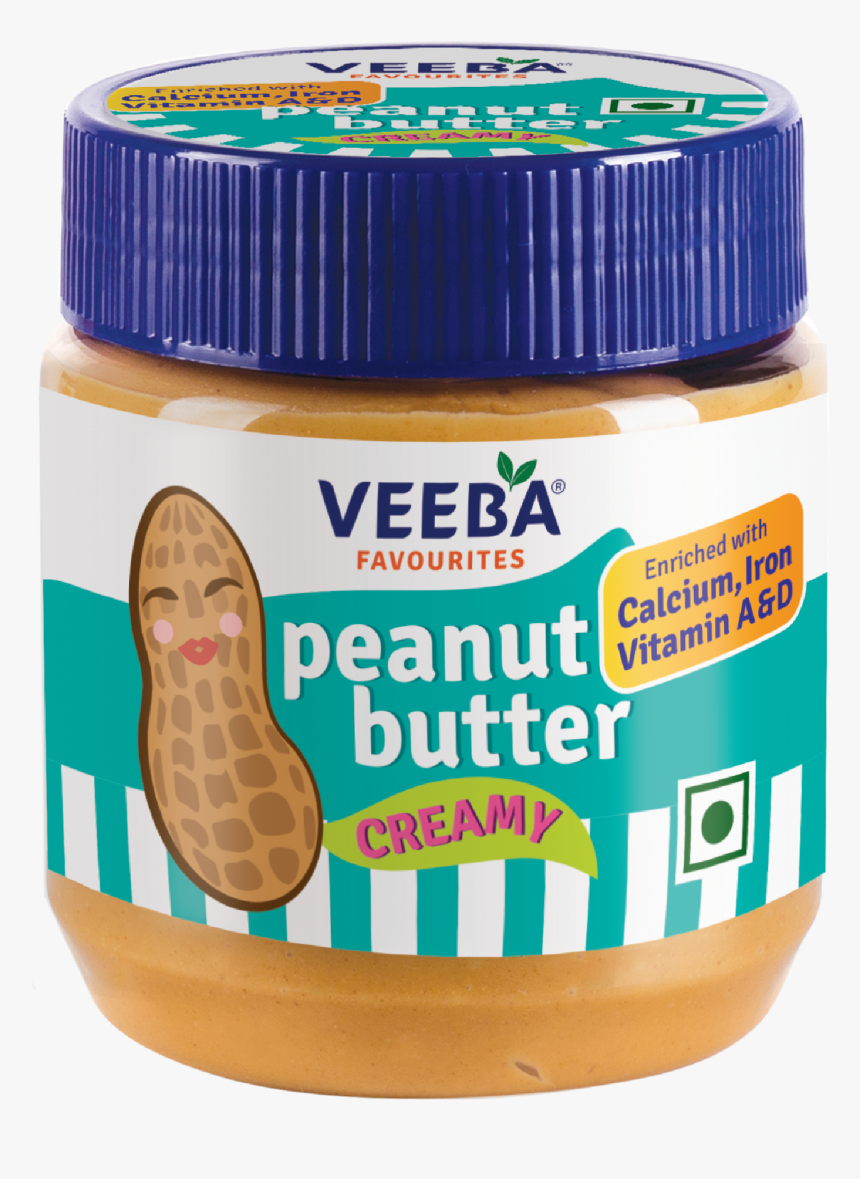 Veeba Peanut Butter Crunchy 340 Gms, HD Png Download, Free Download