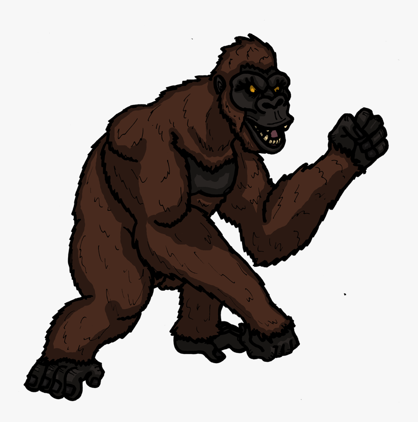 King Kong - King Kong Cartoon Png, Transparent Png, Free Download