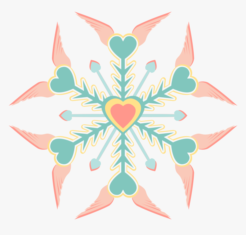 Sandy Hook Digital Snowflake Clip Arts - Snowflakes Colorful, HD Png Download, Free Download