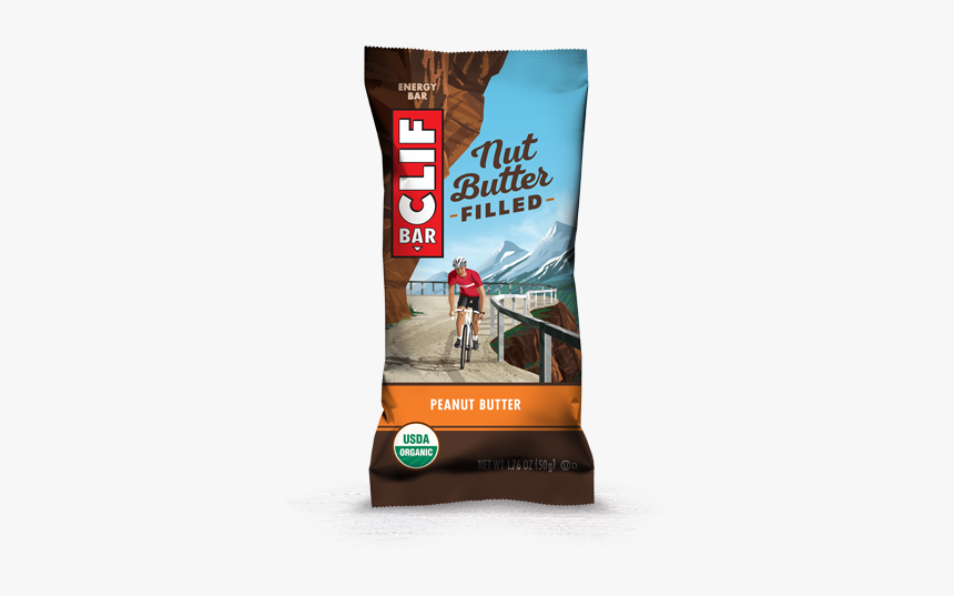 Peanut Butter Packaging - Clif Peanut Butter Filled, HD Png Download, Free Download