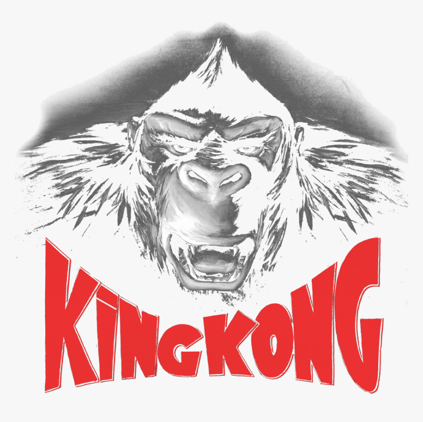 King Kong Kong Face Kid"s T Shirt - Illustration, HD Png Download, Free Download