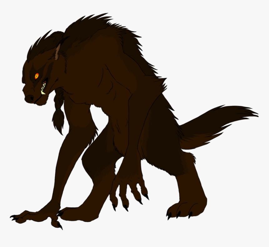 Werewolf The Elder Scrolls Online, Werewolf, Wolf - Werewolf Shadow Transparent Background, HD Png Download, Free Download