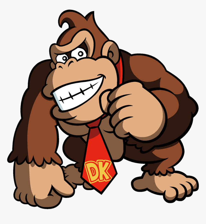 Donkey Kong Png Image File - Donkey Kong 2d Artwork, Transparent Png, Free Download