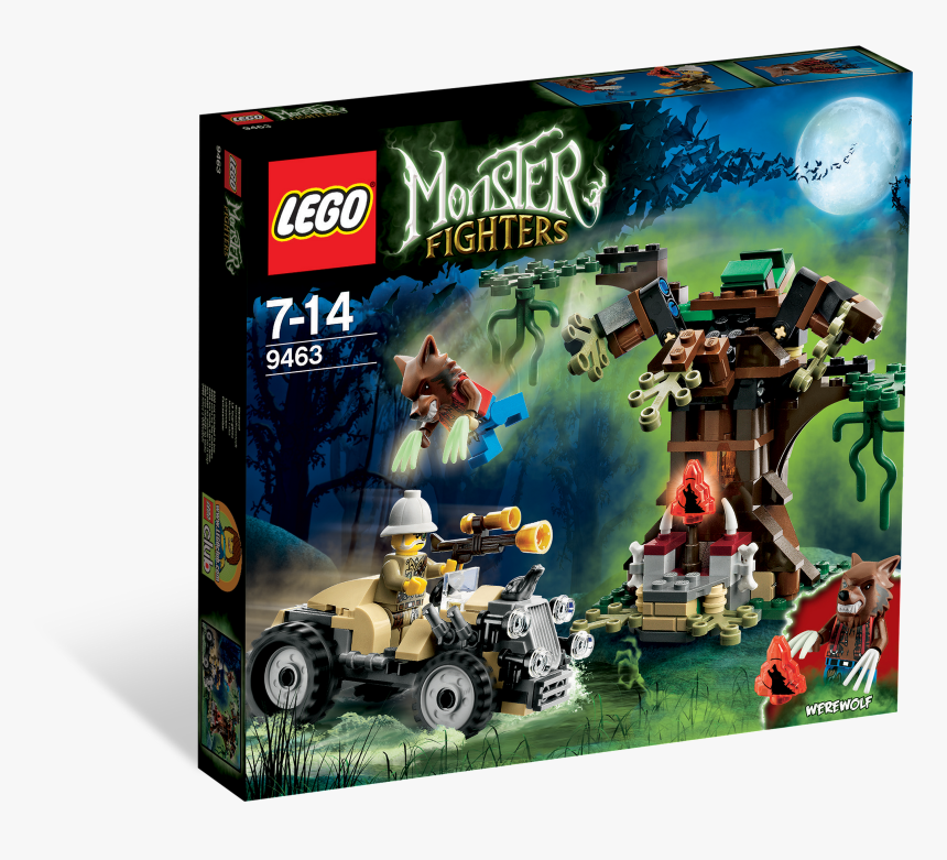 9463 Alt1 - Lego Monster Fighters Werewolf, HD Png Download, Free Download