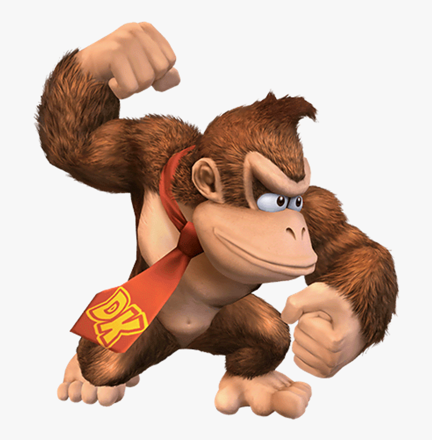 Donkey Kong Obd - Ssbb Donkey Kong, HD Png Download, Free Download