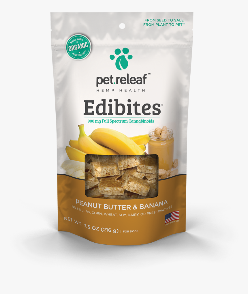 Elixinol Pet Releaf Edibites Product Image - Pet Releaf Edibites Cbd, HD Png Download, Free Download