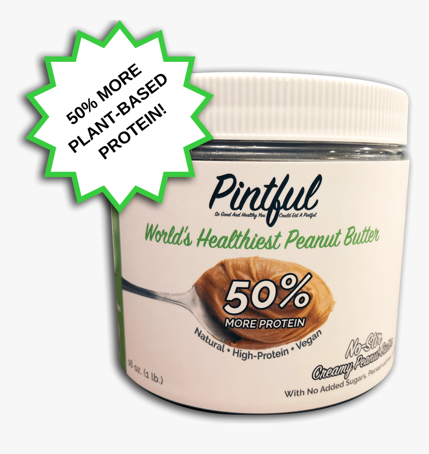 Pintful Peanut Butter Pint With 50% More Protein - Peanut Butter 50 Protein, HD Png Download, Free Download