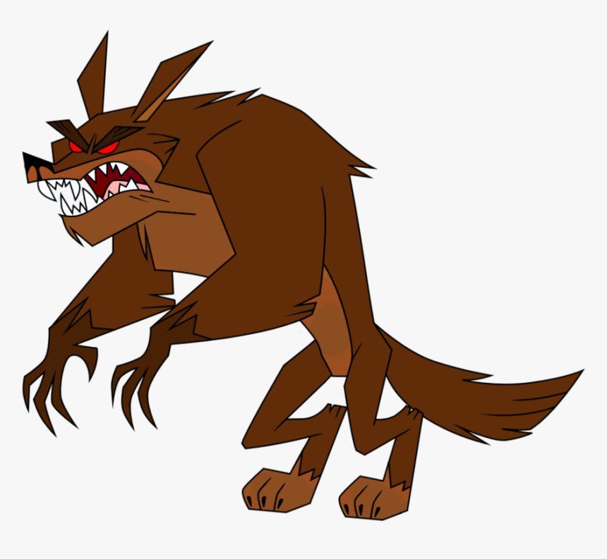 Clipart Resolution 979*816 - Werewolf Cartoon, HD Png Download, Free Download