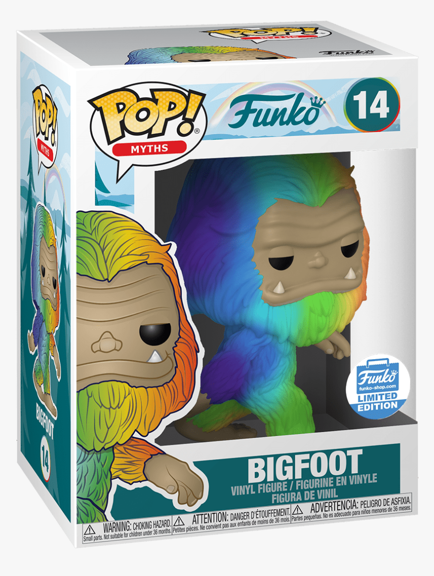 Rainbow Bigfoot Funko Pop, HD Png Download, Free Download
