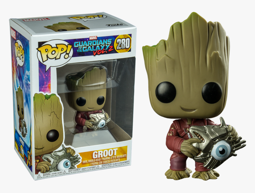 Funko Pop Vinyl Figure Guardians Of The Galaxy Vol - Spider Man Pop Funko, HD Png Download, Free Download