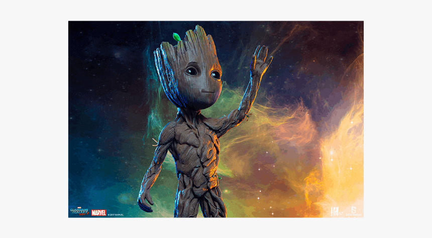 Baby Groot Art, HD Png Download, Free Download