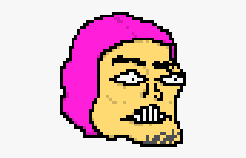 Pink Guy Pixel Art, HD Png Download, Free Download