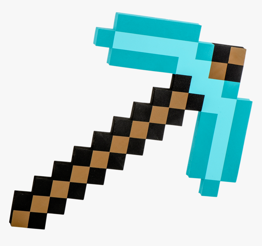 Toys Toy Swords Shields Minecraft Pickaxe Diamond Exdisplay - Minecraft Pickaxe, HD Png Download, Free Download