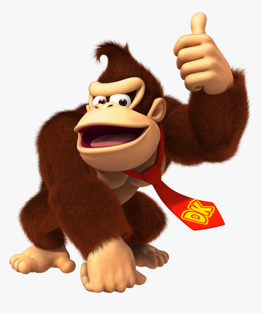 King Clipart Thumbs Up Donkey Kong Png Transparent Png Kindpng