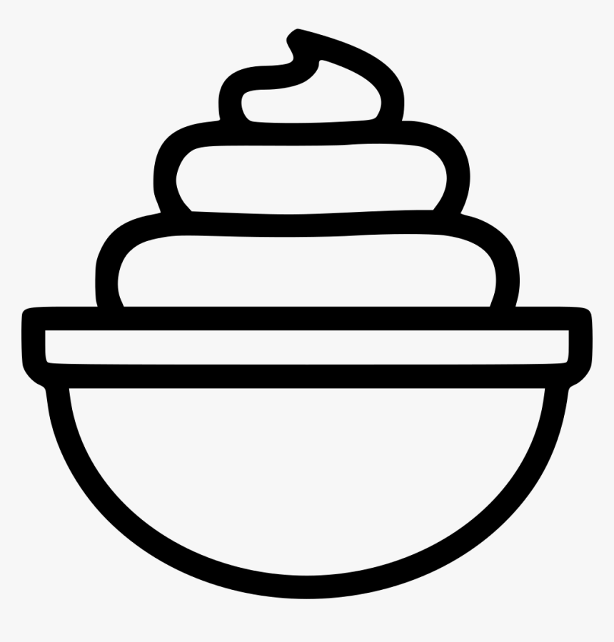 Whip Cream - Whipped Cream Cream Icon, HD Png Download, Free Download