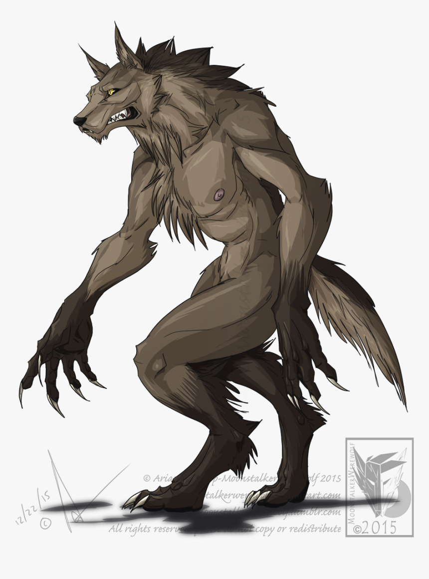 Deviantart Drawing Werewolf, HD Png Download, Free Download