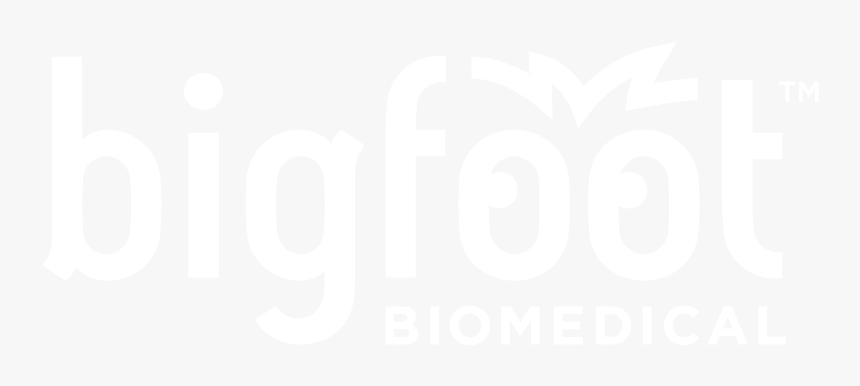 Bigfoot Biomedical Logo White, HD Png Download, Free Download