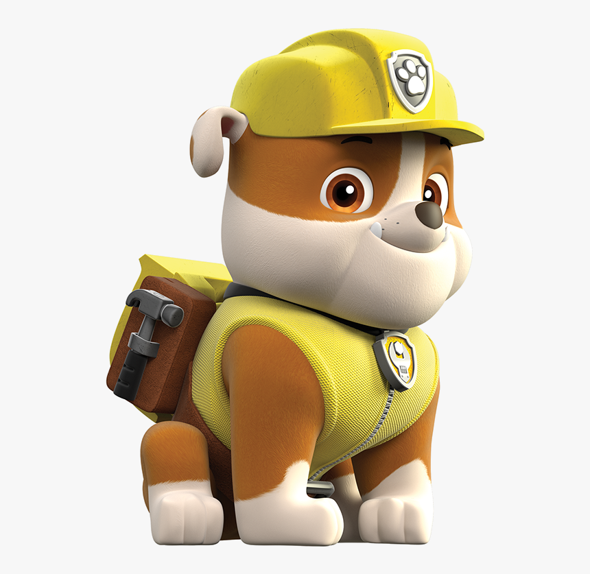 Rubble Paw Patrol Png Clipart - Rubble Paw Patrol Png, Transparent Png, Free Download