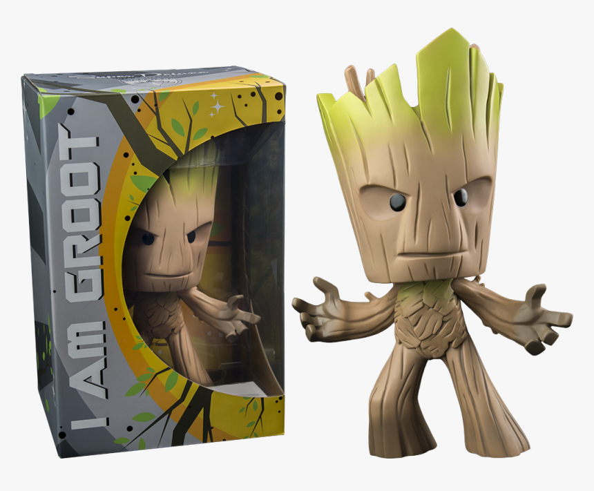 Spielzeug Marvel Super Deluxe Vinyl Collectibles Guardians - Groot Super Deluxe Vinyl Figure, HD Png Download, Free Download