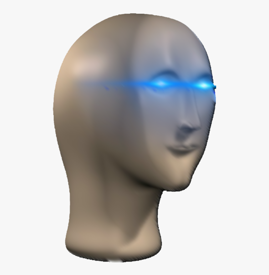 Transparent Eye Glow Meme Png - Bust, Png Download, Free Download