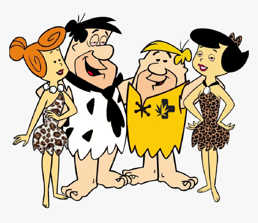 Fred Flintstone Wilma Flintstone Barney Rubble Betty - Flintstone Family, HD Png Download, Free Download