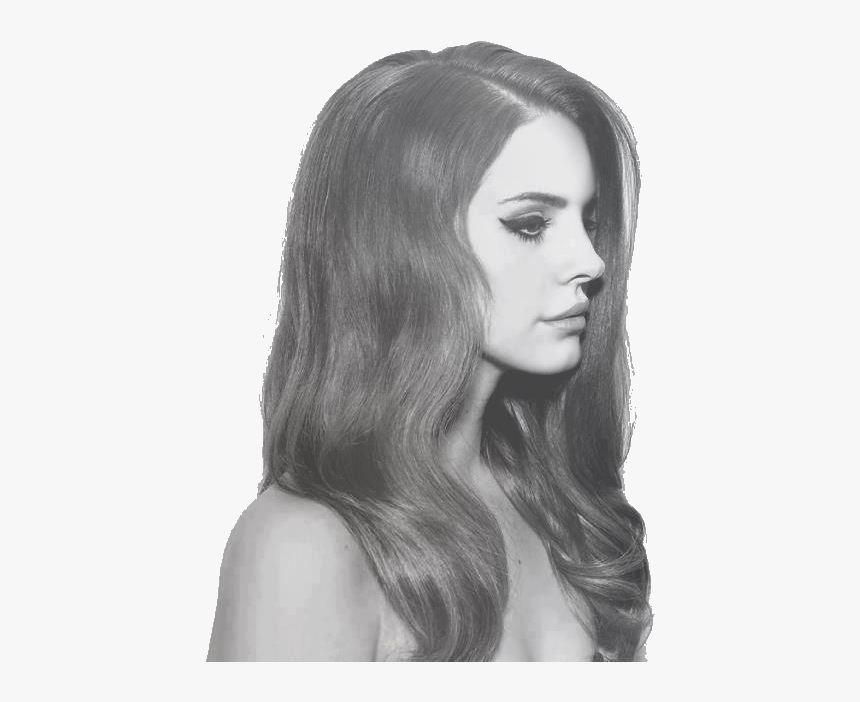 lana del rey black and white rose