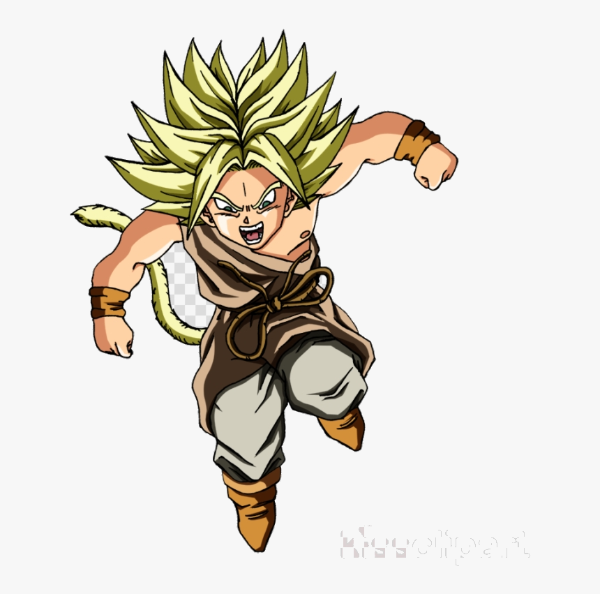 Dragon Ball Clipart Gohan Goku Broly Kid Free Transparent - Broly Kid, HD Png Download, Free Download