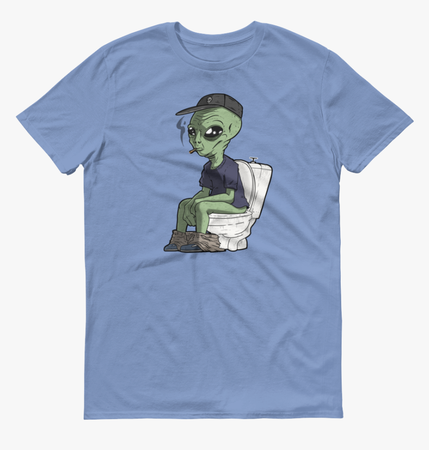 An Alien Taking A Shit Tee - T-shirt, HD Png Download, Free Download