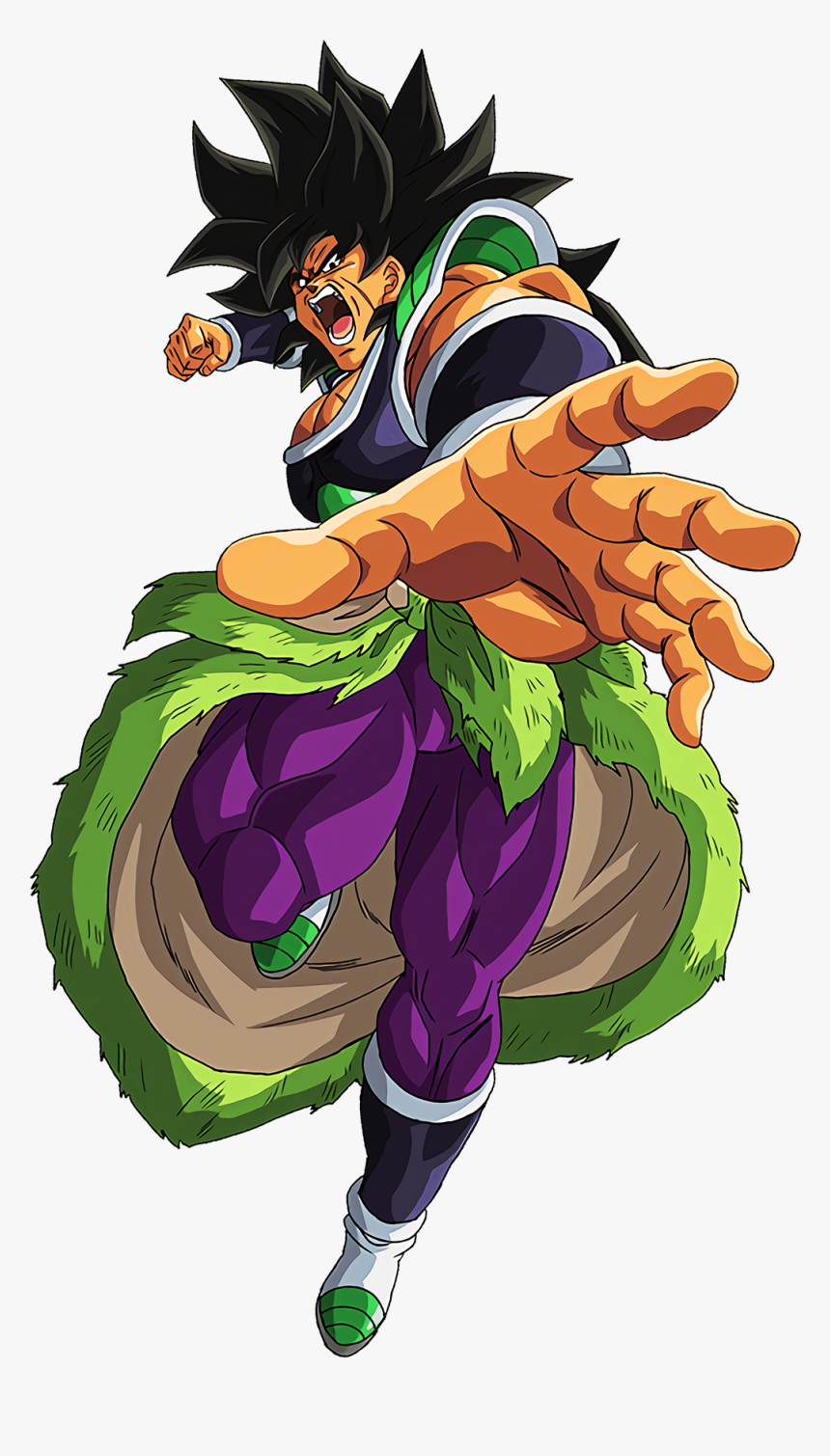 Transparent Broly Png - Dbs Broly Transparent Background, Png Download, Free Download