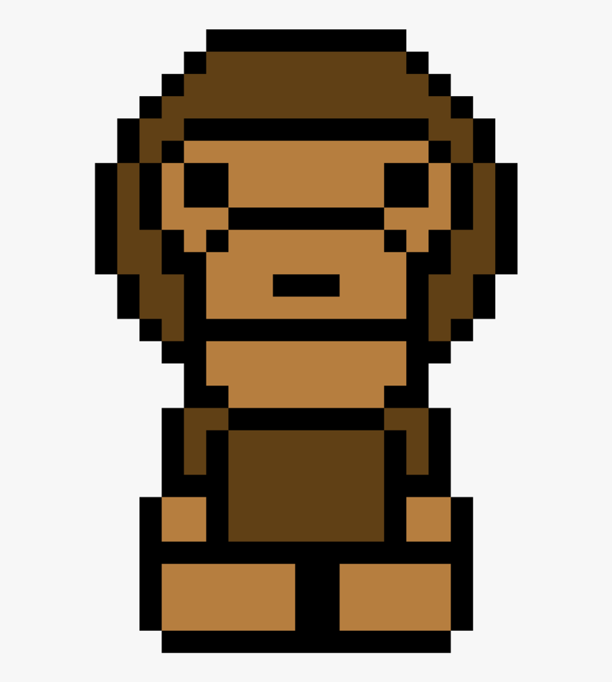 Angry Face Pixel Art Clipart , Png Download - Warning Sign Pixel Art, Transparent Png, Free Download