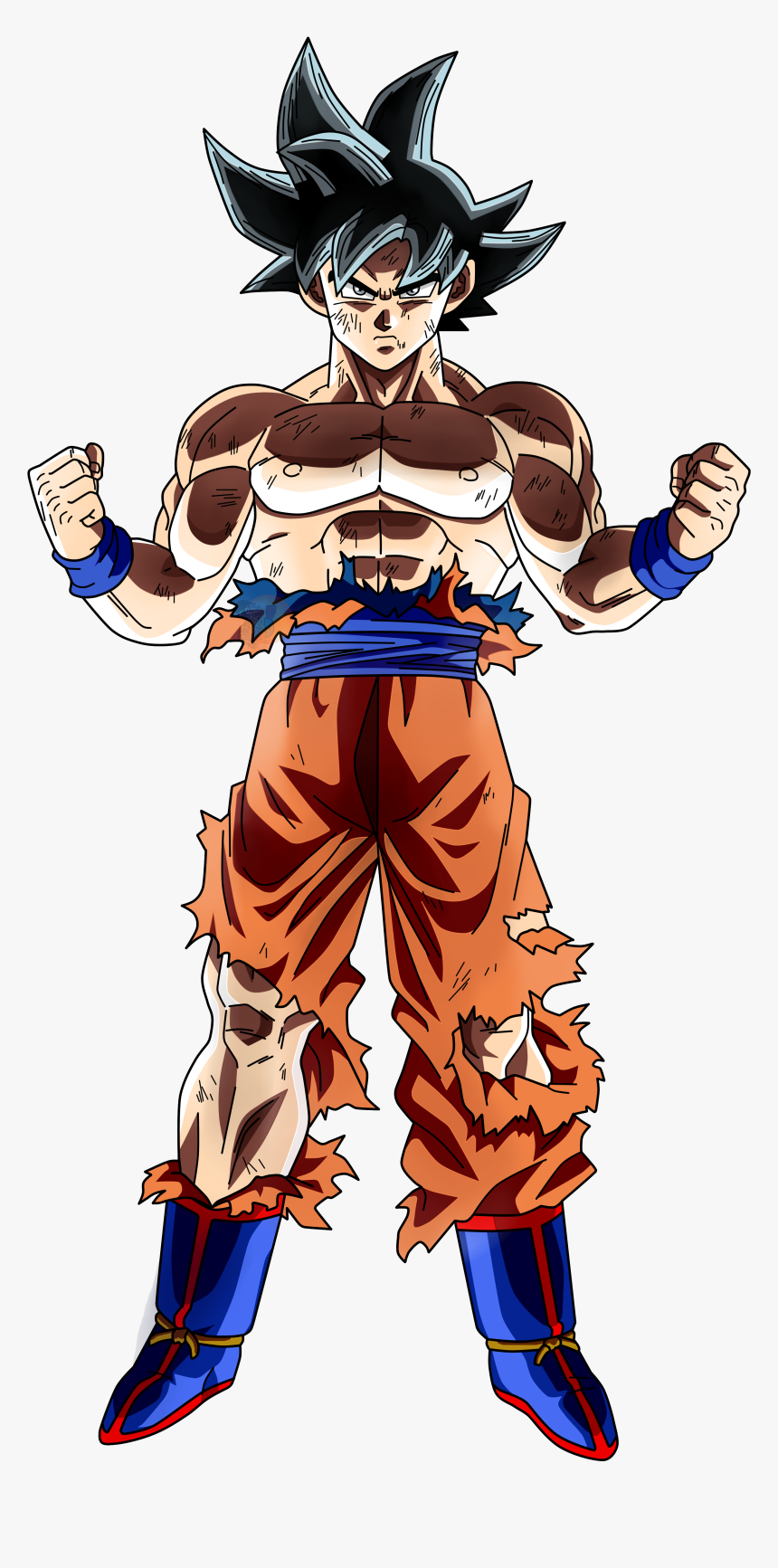 - Broly Vs Goku Mui , Png Download - Vegito Blue Power Level, Transparent Png, Free Download