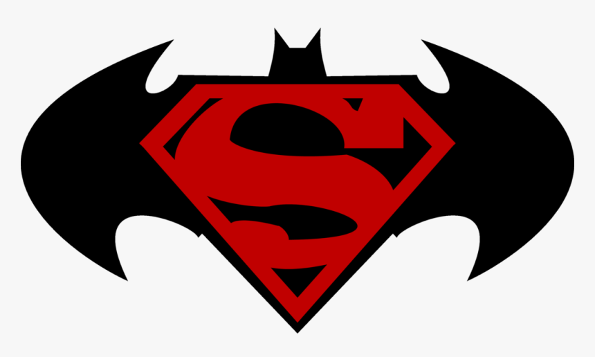 Superman Batman By Jmk Prime - Logo De Superman Vs Batman, HD Png Download, Free Download