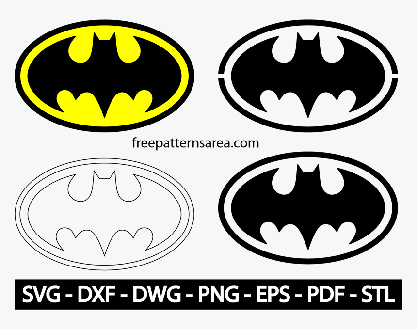 Free Svg Batman Logo, HD Png Download - kindpng