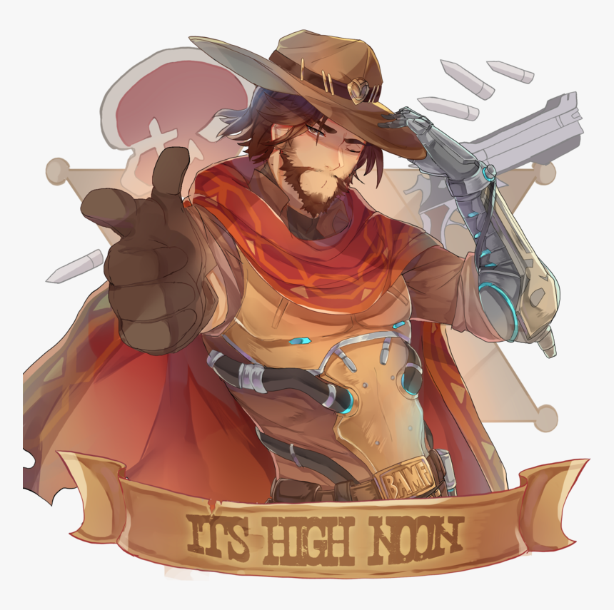 800 X 784 6 - Overwatch Mccree Art, HD Png Download, Free Download