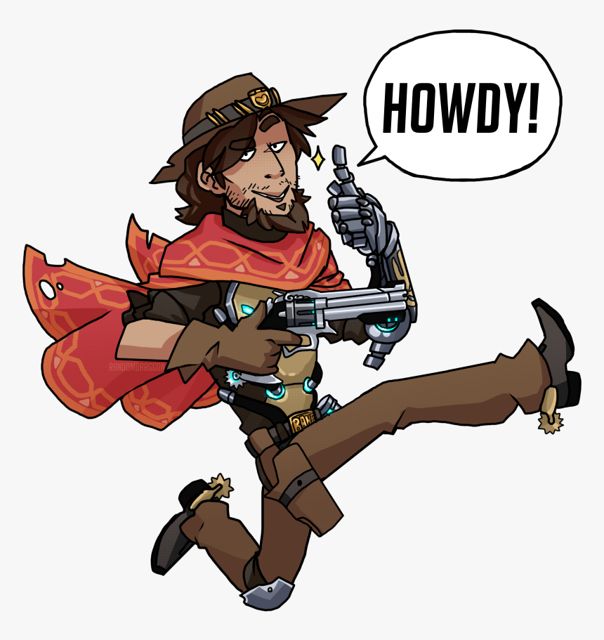 Mccree Howdy, HD Png Download, Free Download