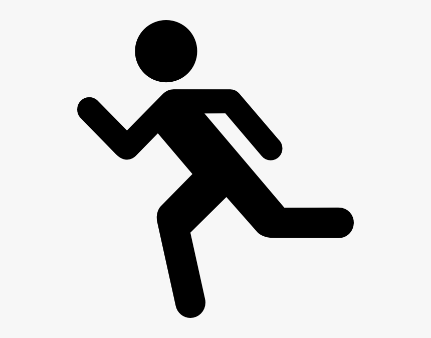 Fast Runner Png - Social Story Running Away, Transparent Png, Free Download