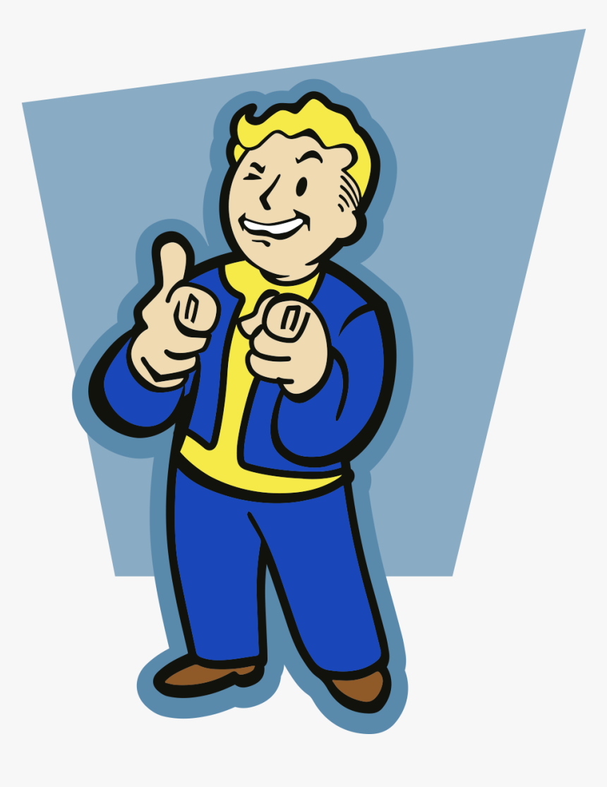 Fallout 4 Vault Boy A5 Notebook Clipart , Png Download - Fallout Vault Boy Charisma, Transparent Png, Free Download