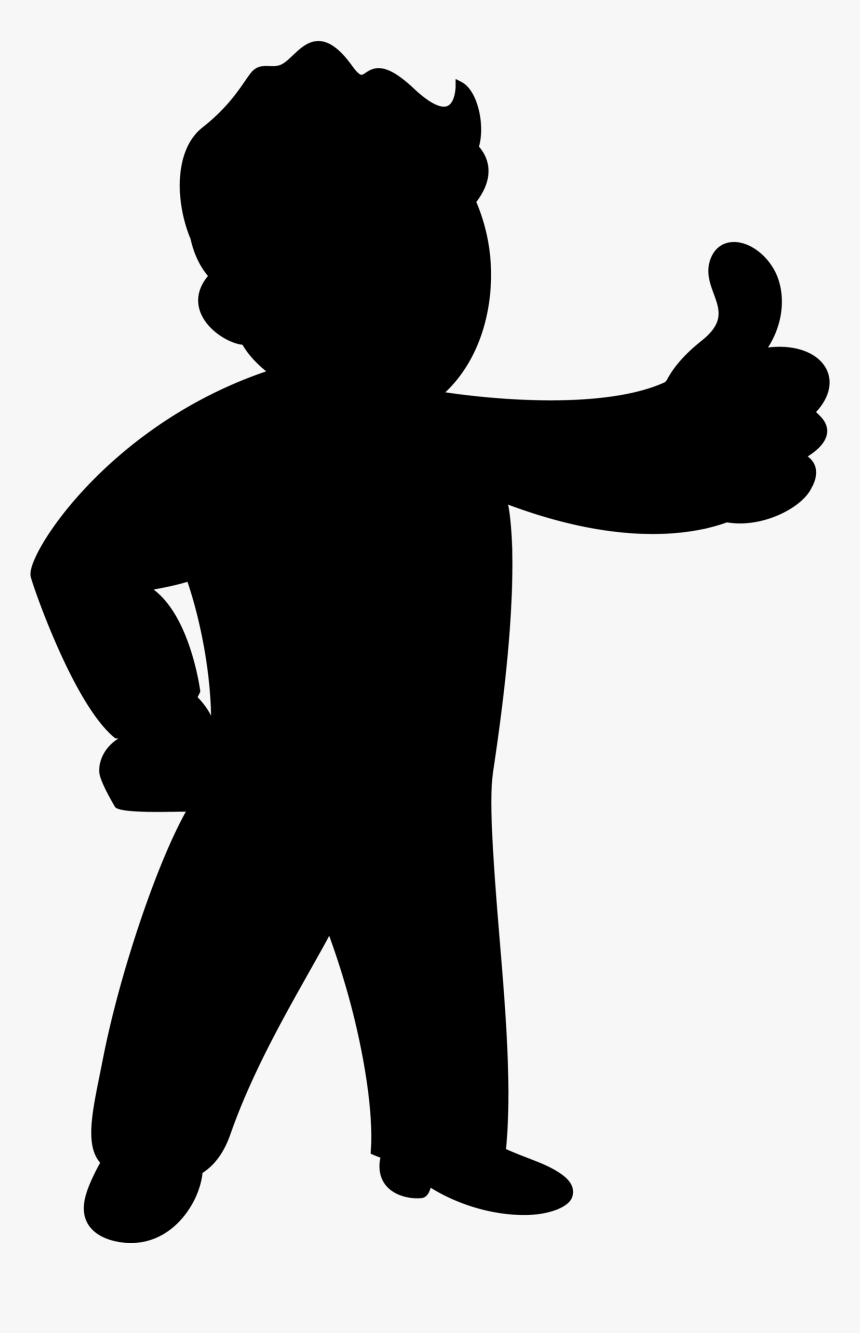 Fallout Keyring Vault Boy Video Games Leyendas & Videojuegos - Boy Silhouette Png, Transparent Png, Free Download