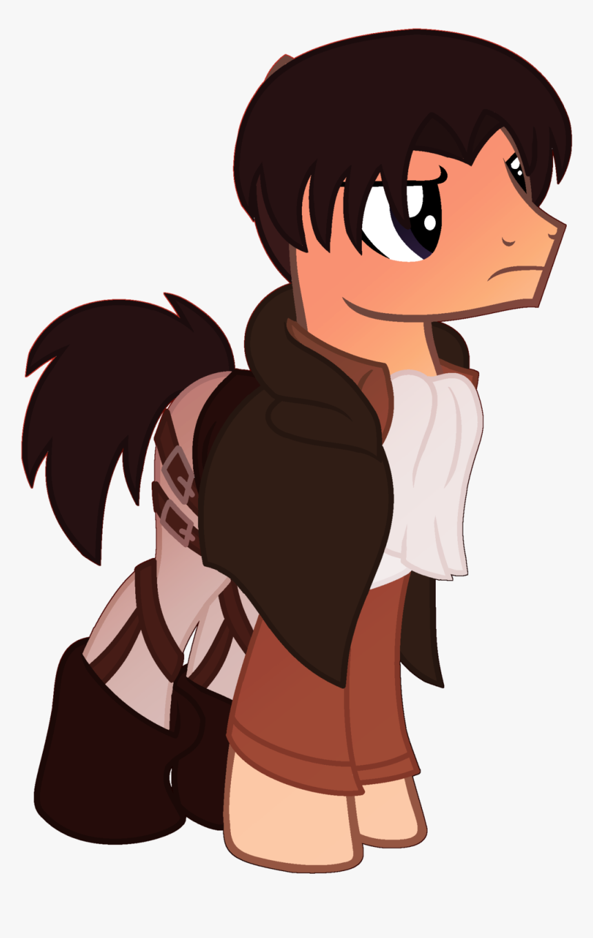 Leanne264, Attack On Titan, Clothes, Earth Pony, Levi - Attack On Titan Pony, HD Png Download, Free Download