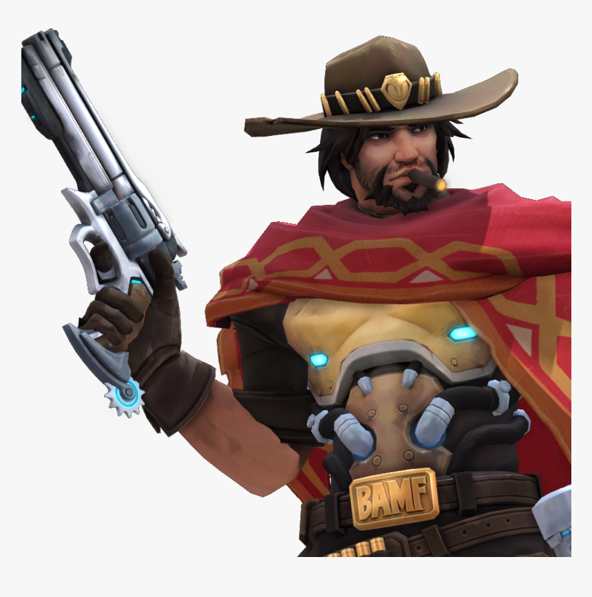 Mccree Victory Pose Transparent, HD Png Download, Free Download