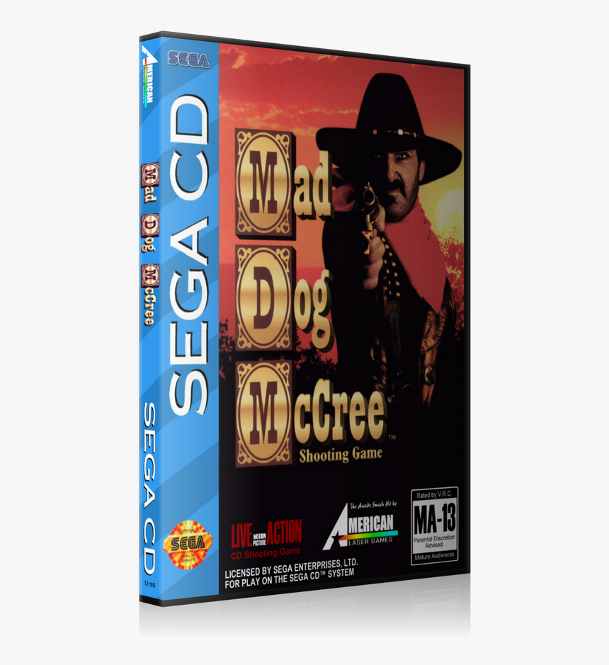Maddogmccree Replacement Retro Gaming Case - Mad Dog Sega Cd, HD Png Download, Free Download
