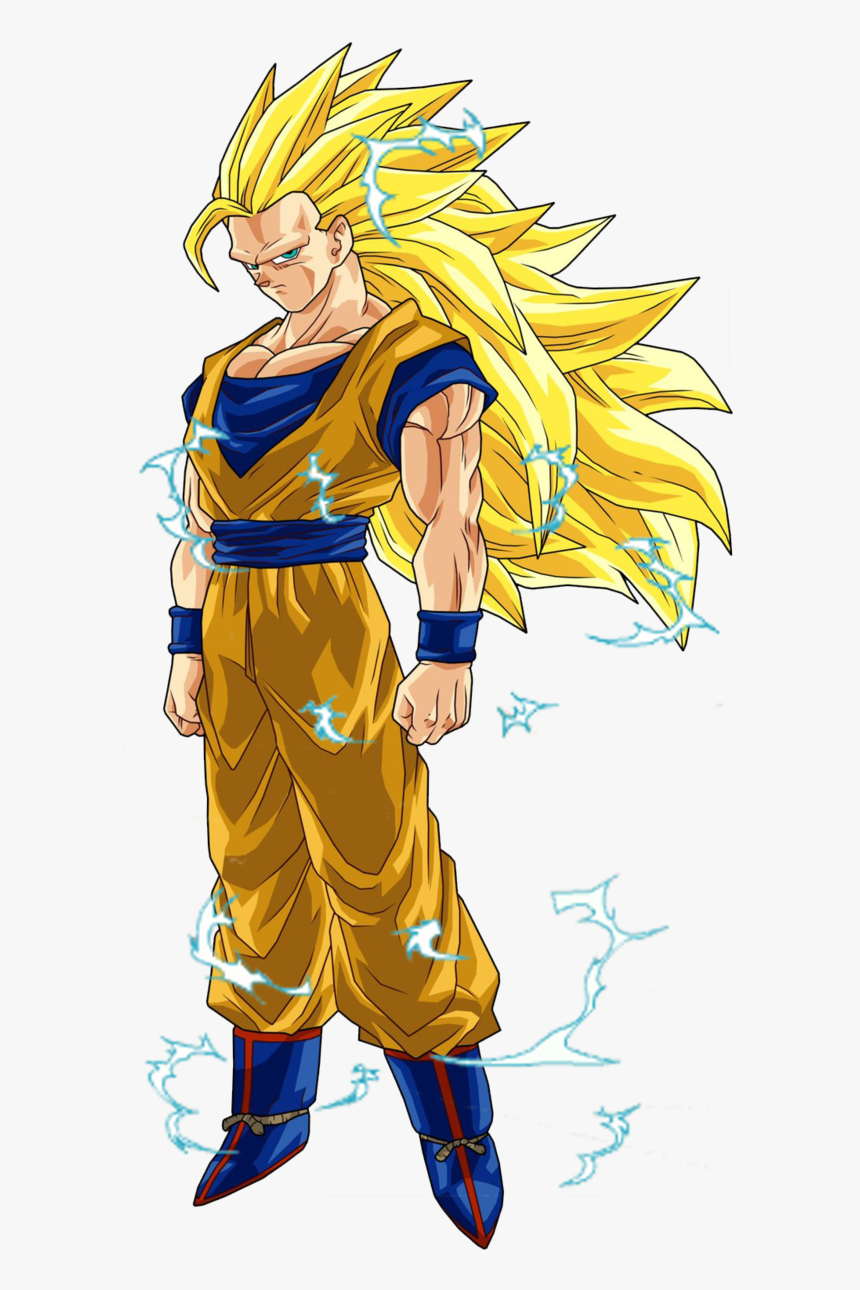 Gokai Ssj3 V2 - Goku Super Sayayin 3 Png, Transparent Png, Free Download