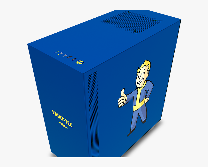 Nzxt 2019 Falloutcase 01 - Nzxt H500 Fallout, HD Png Download, Free Download