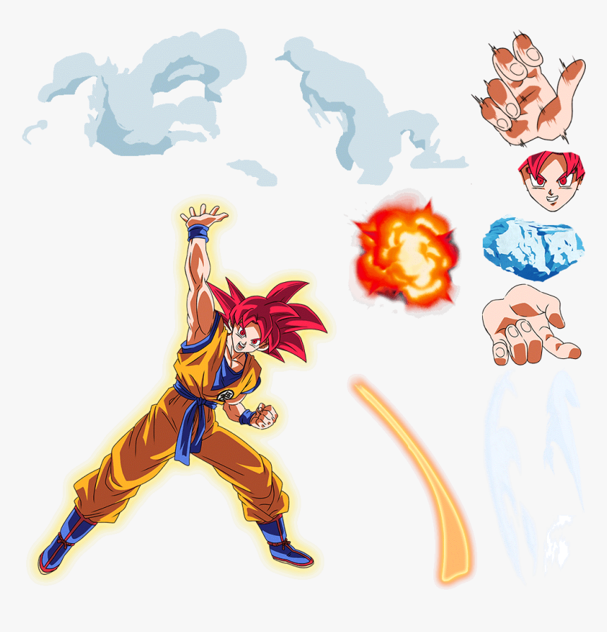 Dokkan Battle Effects Png, Transparent Png, Free Download