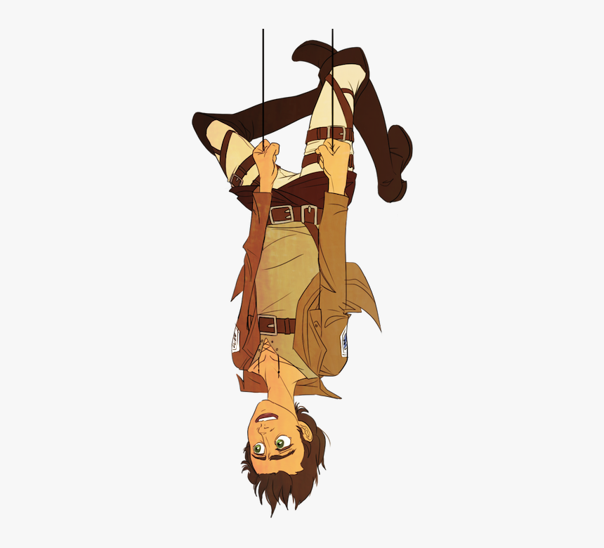 Eren Yeager Mammal Cartoon - Attack On Titan Transparent Gif, HD Png Download, Free Download